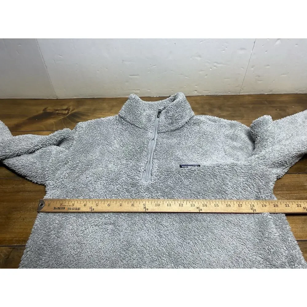 Patagonia Light Gray Women's Fleece 1/4 Zip Pullover